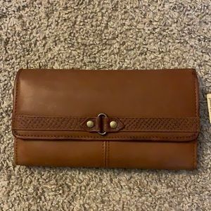 NWT Harve Benard genuine leather wallet